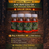 ANTI LICE OIL PACK OF 4